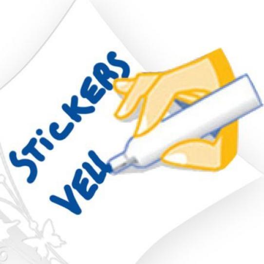 Stickers velleda bombe