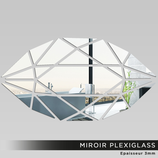 Miroir Plexiglass - Ballon rugby