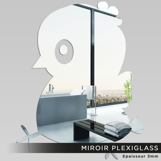 Miroir Plexiglass - Oiseau