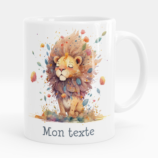 Mug - Tasse personnalisée - Lionceau