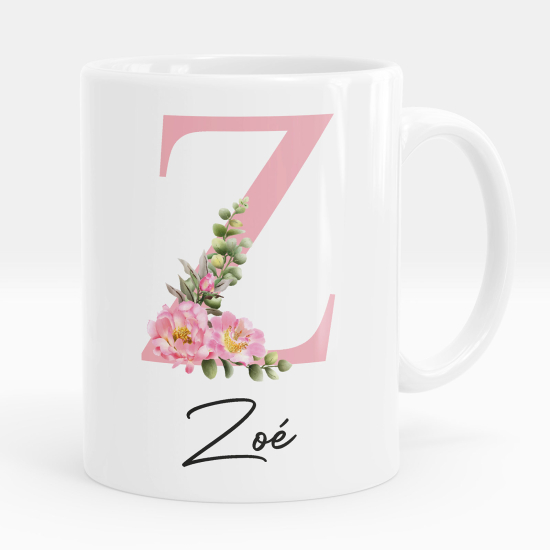 Mug - Tasse personnalisée Monogramme - Lettre Z