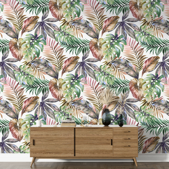 Papier peint motif XL - Motif tropical