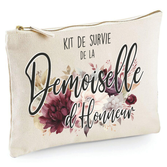 Pochette - Kit de Survie de la Demoiselle d'Honneur
