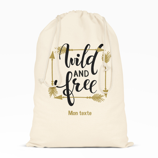 Sac à ficelles - Wild and free