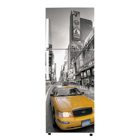 Stickers Frigo - New York Taxi