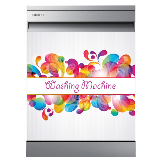 Stickers Lave vaisselle - Washing Machine