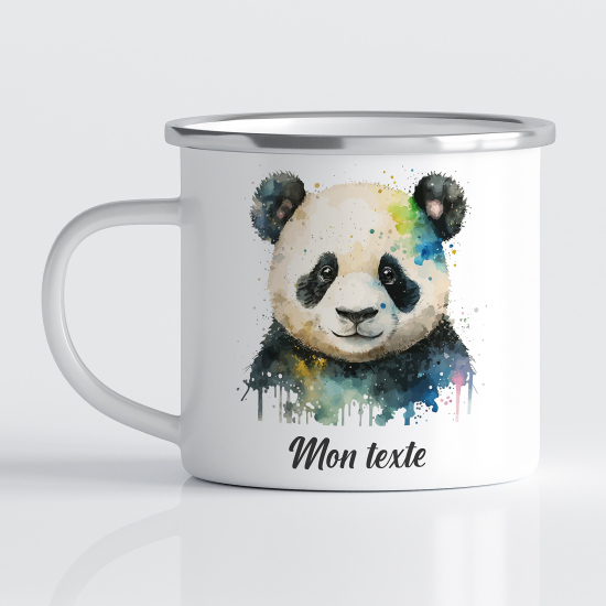 Tasse - Mug Émaillé Enfants - Panda