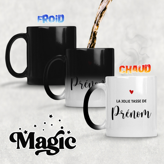 Tasse - Mug Magique - La jolie tasse de prénom