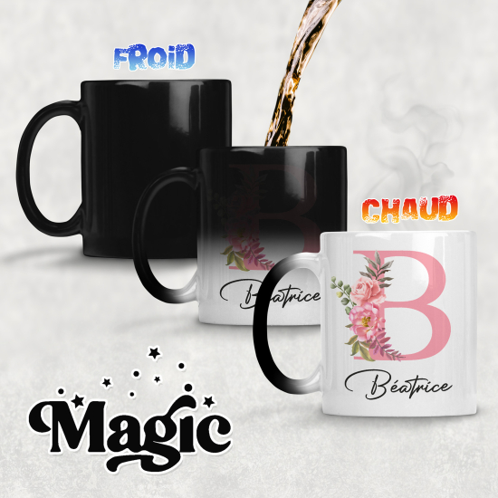 Tasse - Mug Magique Monogramme - Lettre B