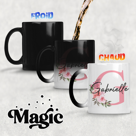 Tasse - Mug Magique Monogramme - Lettre G