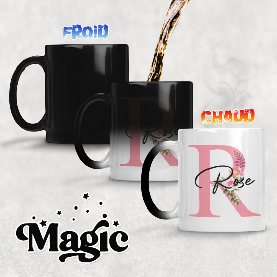 Tasse - Mug Magique Monogramme - Lettre R