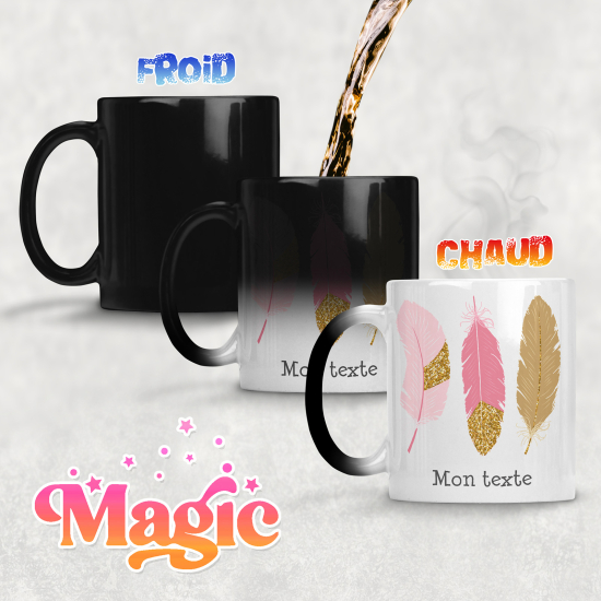 Tasse - Mug Magique - Plumes