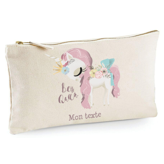 Trousse - Licorne be the queen