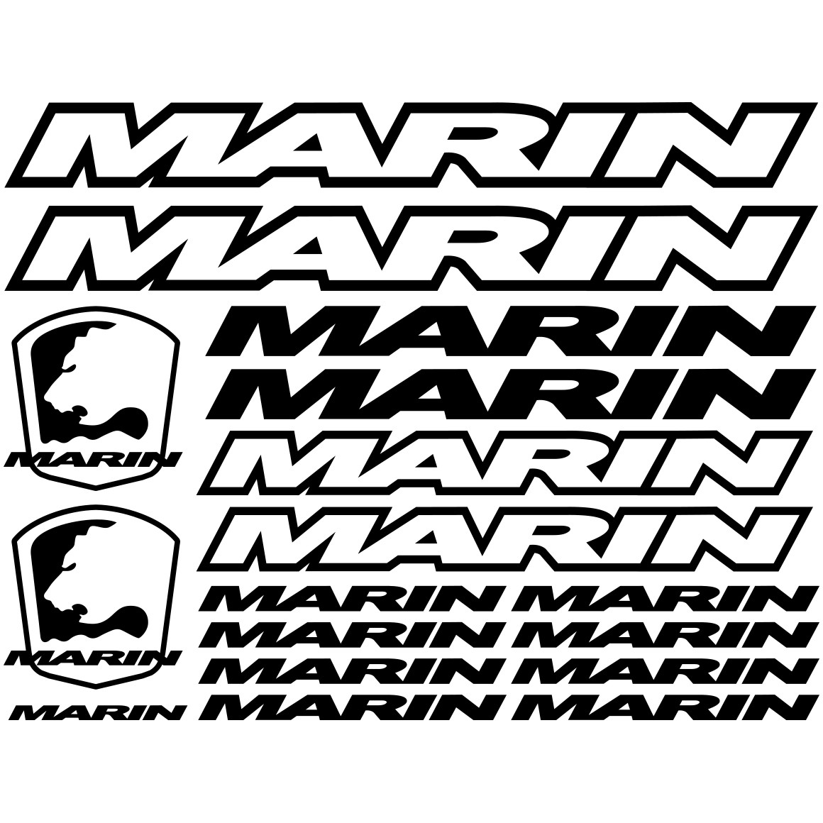 marin bike stickers