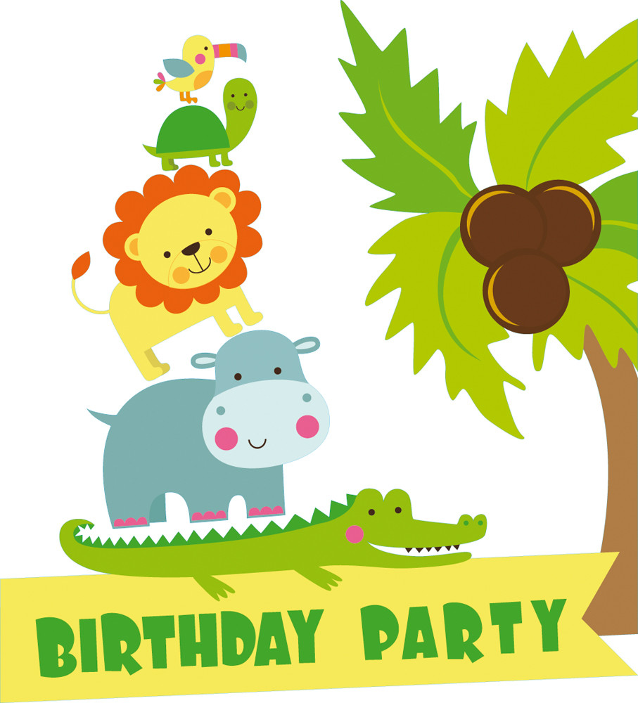 Stickers Jungle Anniversaire Des Prix 50 Moins Cher Qu En Magasin